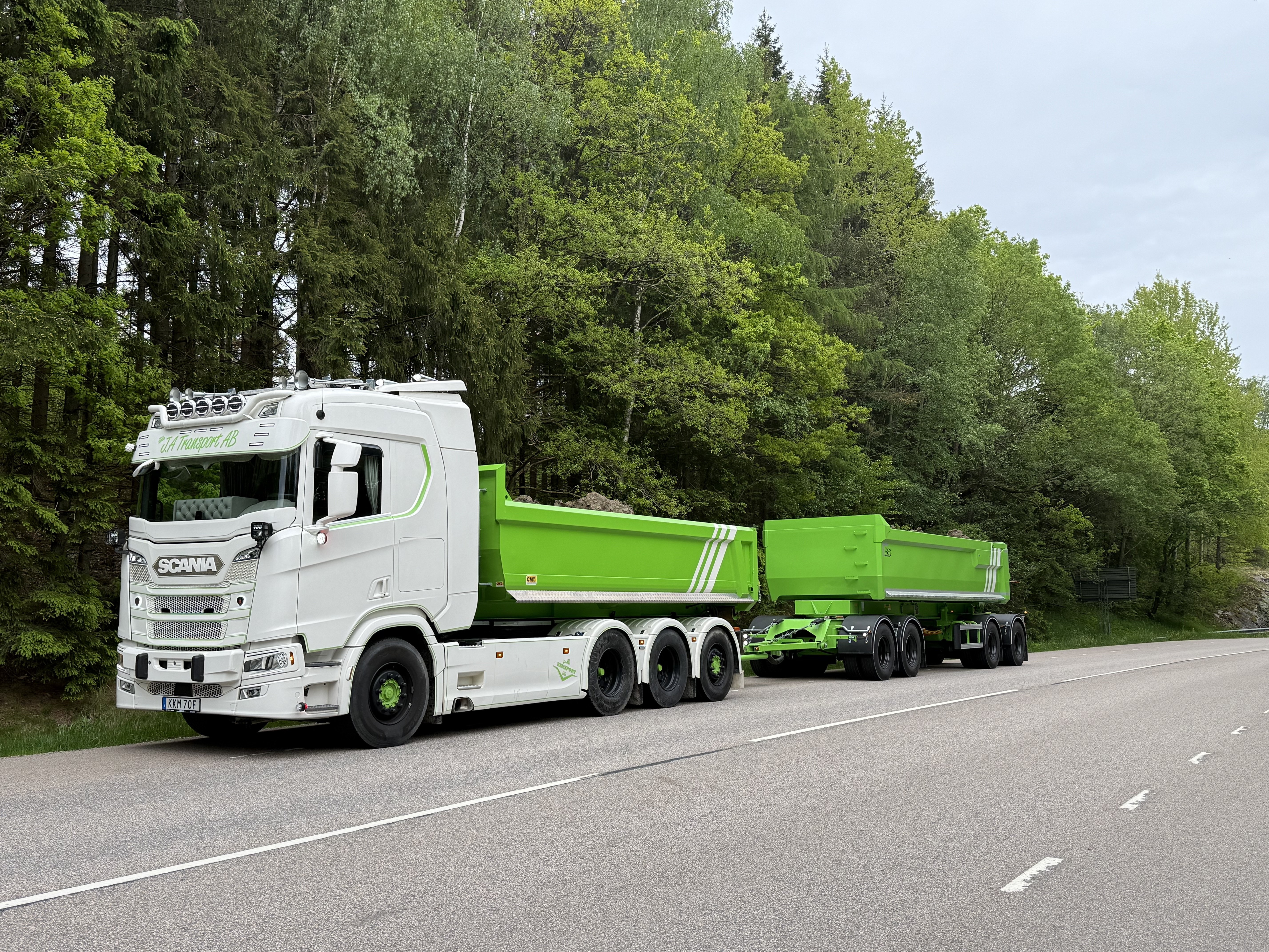 Startnummer 40611, J.a Transport